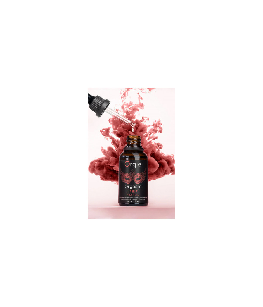 Gel d'excitation du Clitoris Orgasm Drops Kissable