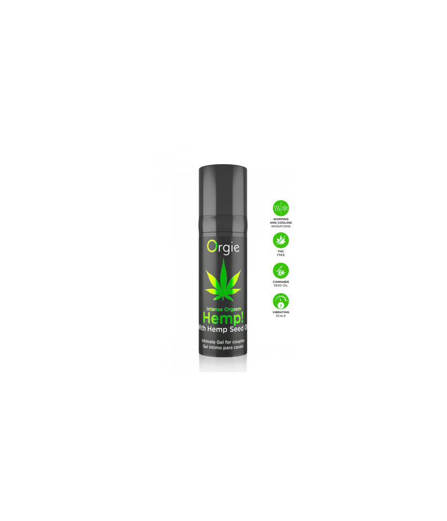 Gel intime d'excitation Hemp Intense Orgasm 15ml Gel intime d'excitation Hemp Intense Orgasm 15ml