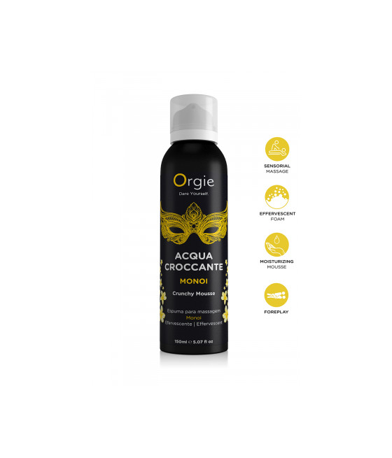 Mousse de massage effervescente Monoi 150ml