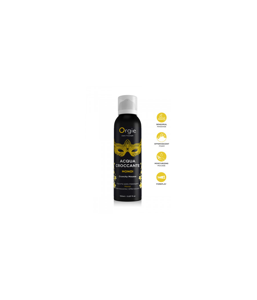Mousse de massage effervescente Monoi 150ml Mousse de massage effervescente Monoi 150ml