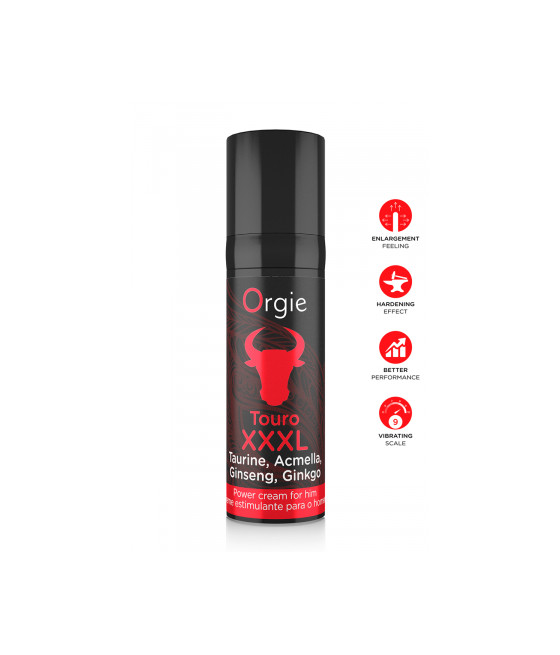 Crème pour améliorer l'érection Touro XXXL Power 15ml