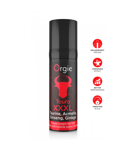 Crème pour améliorer l'érection Touro XXXL Power 15ml