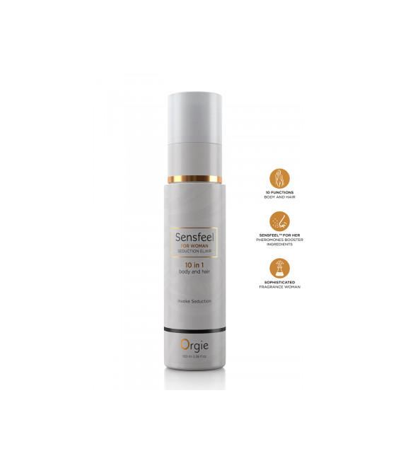 Elixir de Séduction Sensfeel 10 en 1 Pour Femme