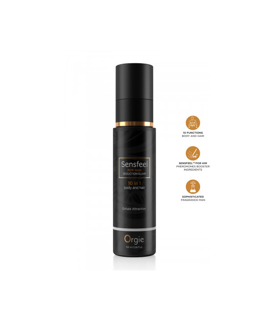 Elixir de Séduction Sensfeel 10 en 1 Pour Homme