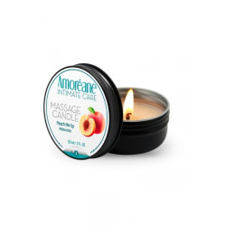 Bougie de massage pÃªche - Amoreane