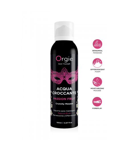 Mousse de massage effervescente Fruit de la Passion