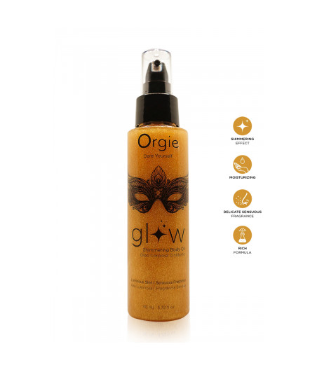 Huile brillante pour le corps 110ml - Orgie