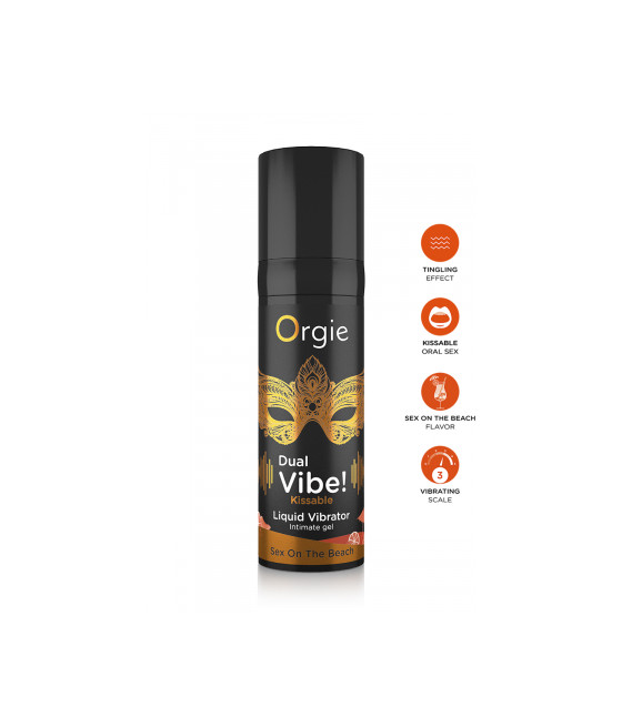 Gel d'excitation Dual Vibe Sex On The Beach Liquid Vibrator