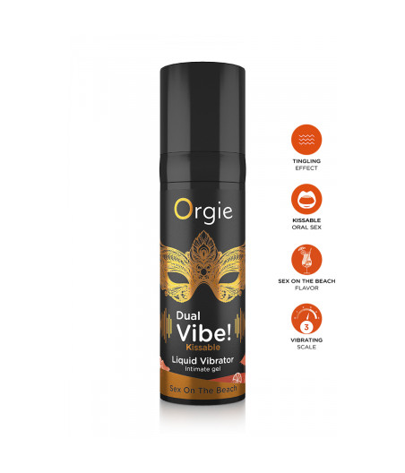 Gel d'excitation Dual Vibe Sex On The Beach Liquid Vibrator