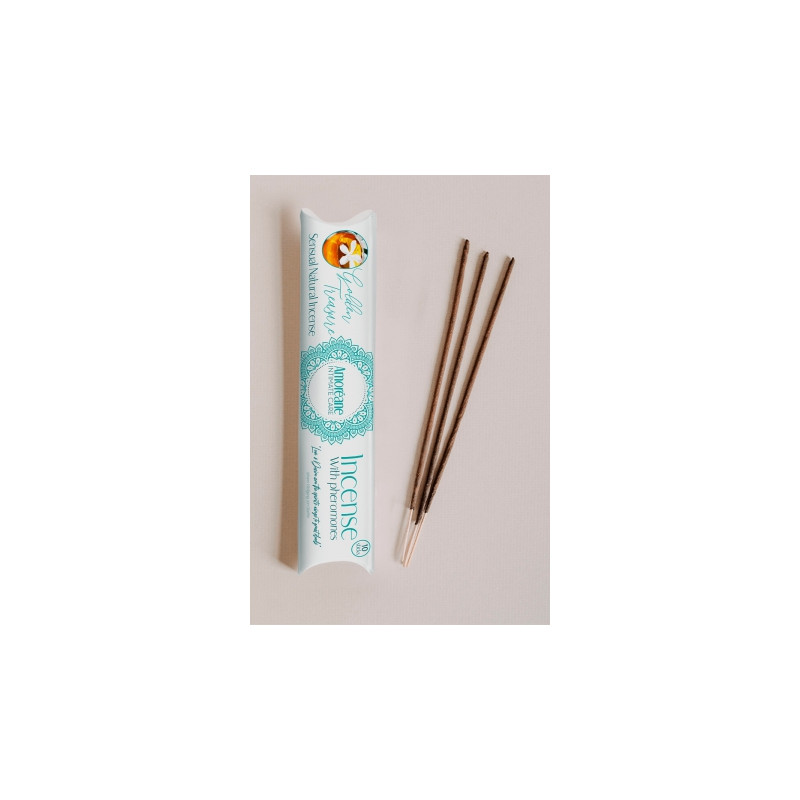 Encens aux pheromones Golden treasure - Amoreane
