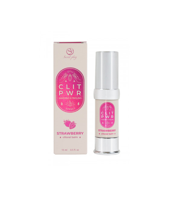 Baume pour clitoris Clit Pwr Fraise