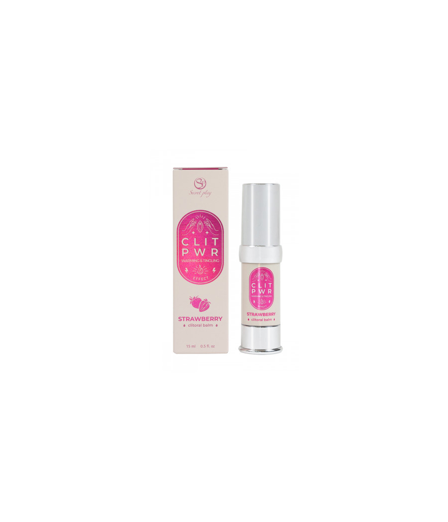 Baume pour clitoris Clit Pwr Fraise Baume pour clitoris Clit Pwr Fraise