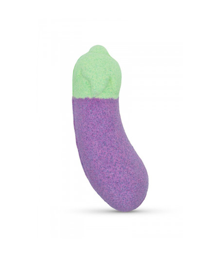 Bombe de bain aubergine