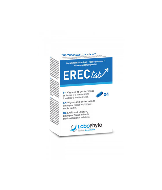 Erectab (4 comprimés) - Stimulant sexuel