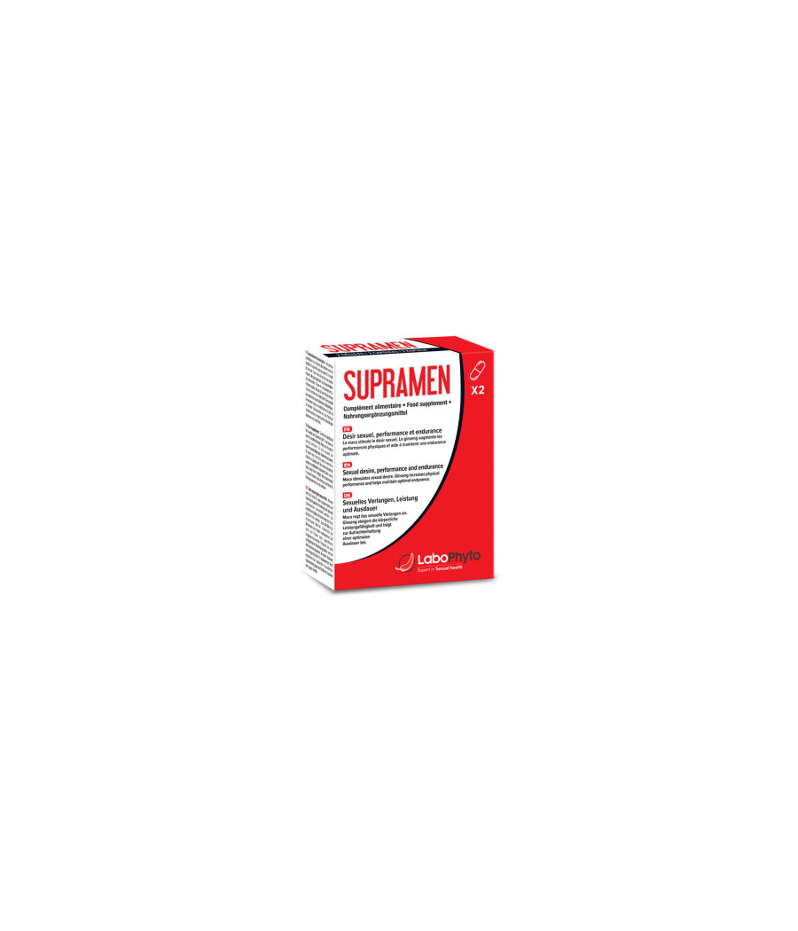 Supramen (2 gélules) - Aphrodisiaque Supramen (2 gélules) - Aphrodisiaque