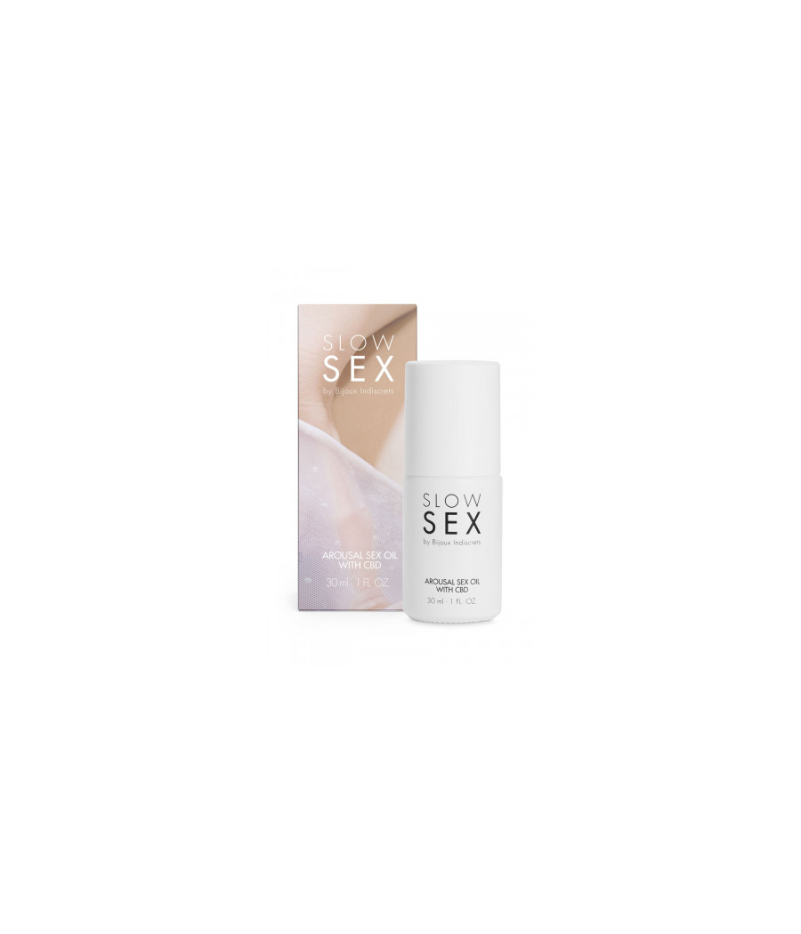 Huile stimulante au CBD Slow Sex - Bijoux Indiscrets Huile stimulante au CBD Slow Sex - Bijoux Indiscrets