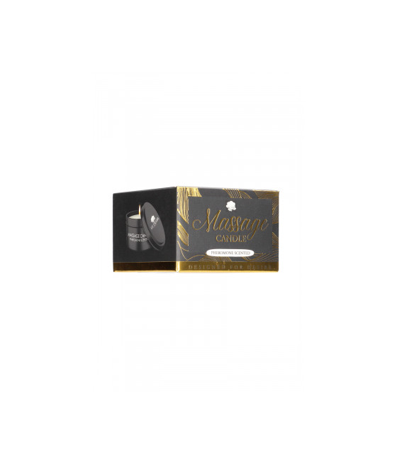 Bougie de massage érotique parfum phéromones 100g - Le Désir