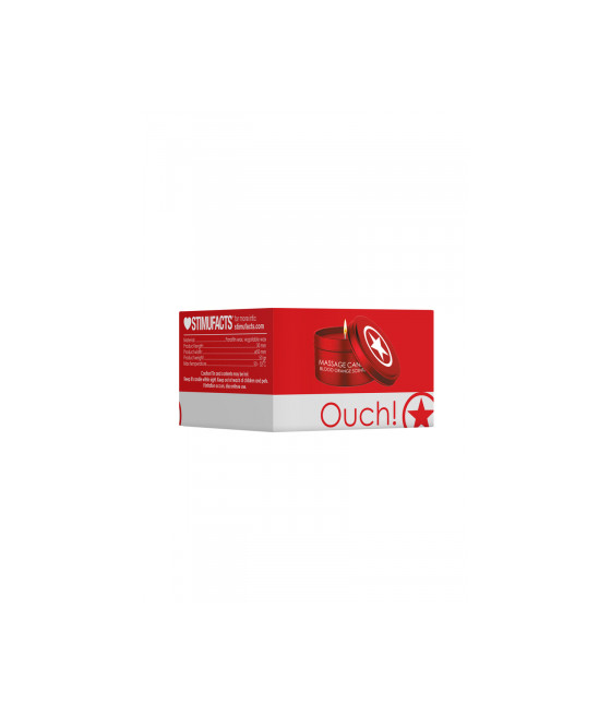 Bougie de massage orange sanguine 50g - Ouch