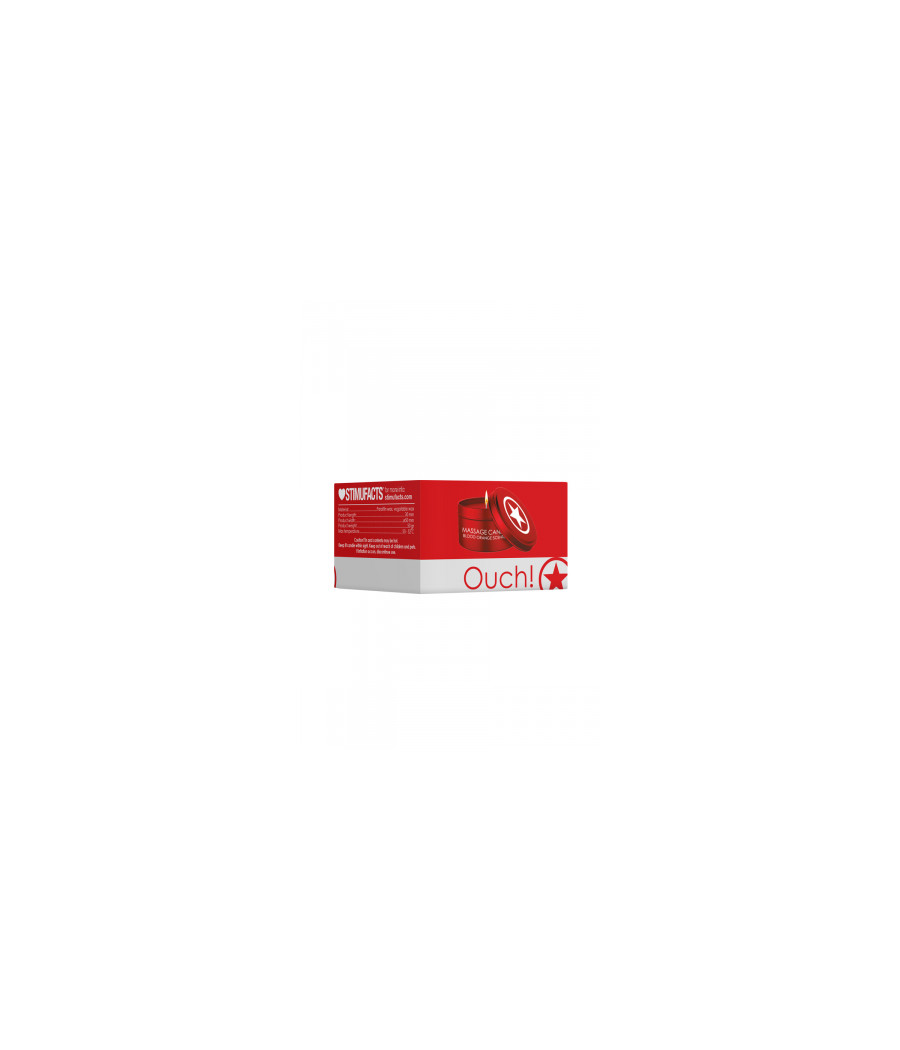 Bougie de massage orange sanguine 50g - Ouch