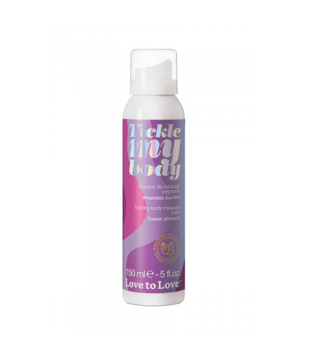 Mousse massage crépitante - Amande sucrée