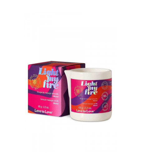 Bougie de massage Monoï - Love to Love