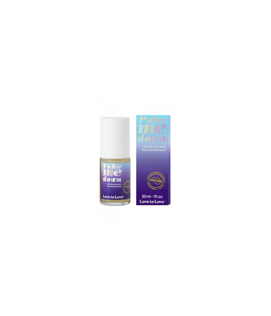 Gel stimulant pénis Pulse Me Down 30ml - Love To Love Gel stimulant pénis Pulse Me Down 30ml - Love To Love