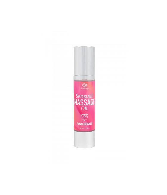 Huile de massage Pétales de Rose - Secret Play