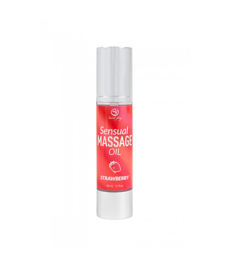 Huile de massage Fraise - Secret Play