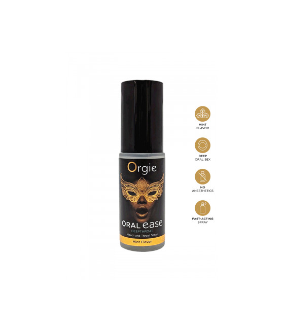 Spray gorge profonde Oral Ease - Orgie