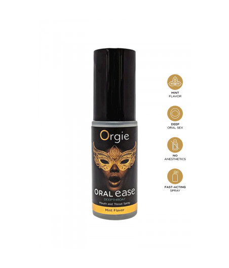 Spray gorge profonde Oral Ease - Orgie