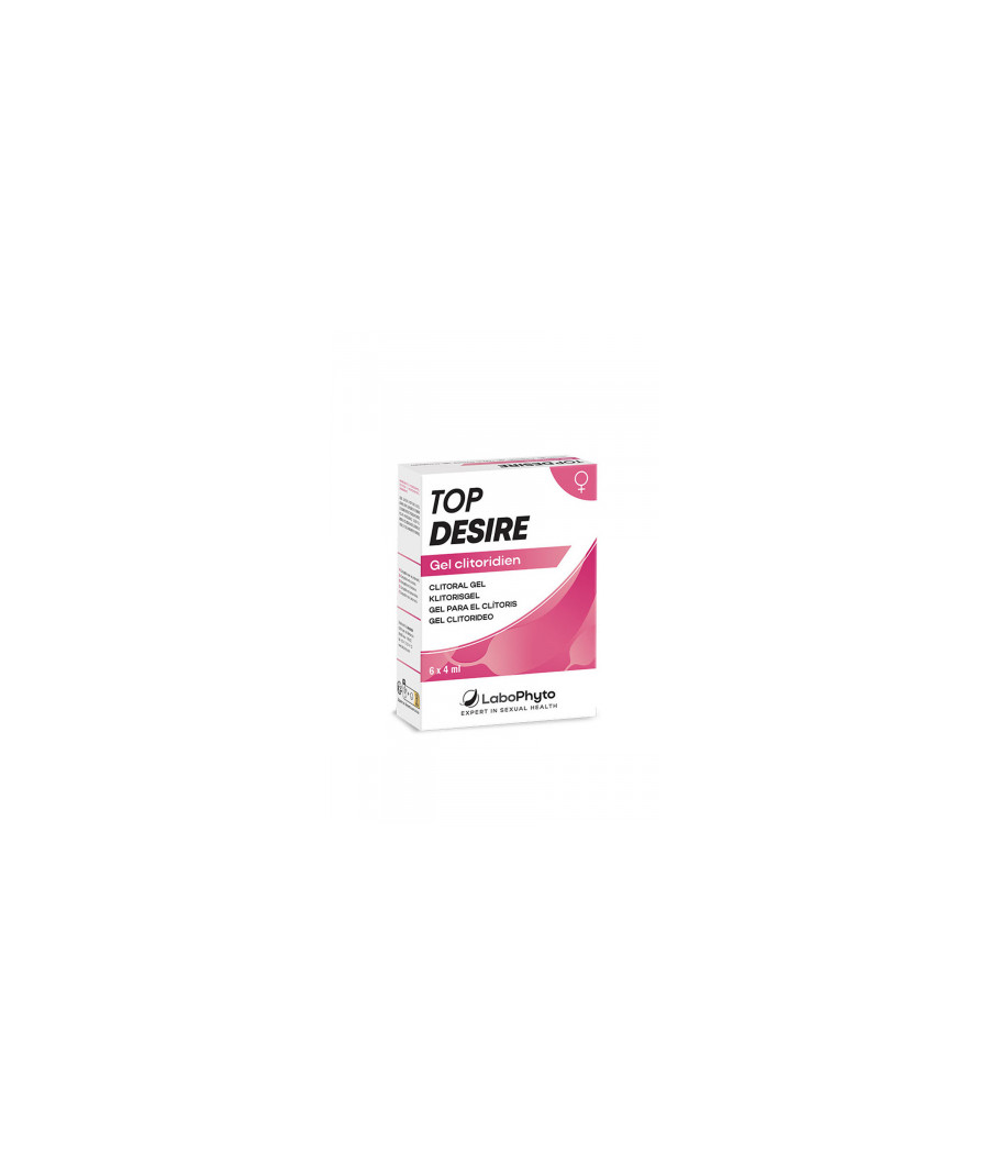 Gel clitoridien Top Desire 6 sachets 4ml Gel clitoridien Top Desire 6 sachets 4ml
