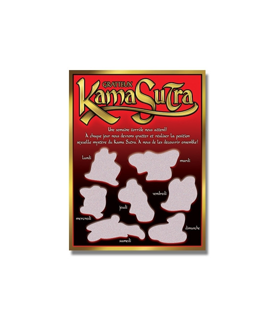 Carte à gratter Kama Sutra