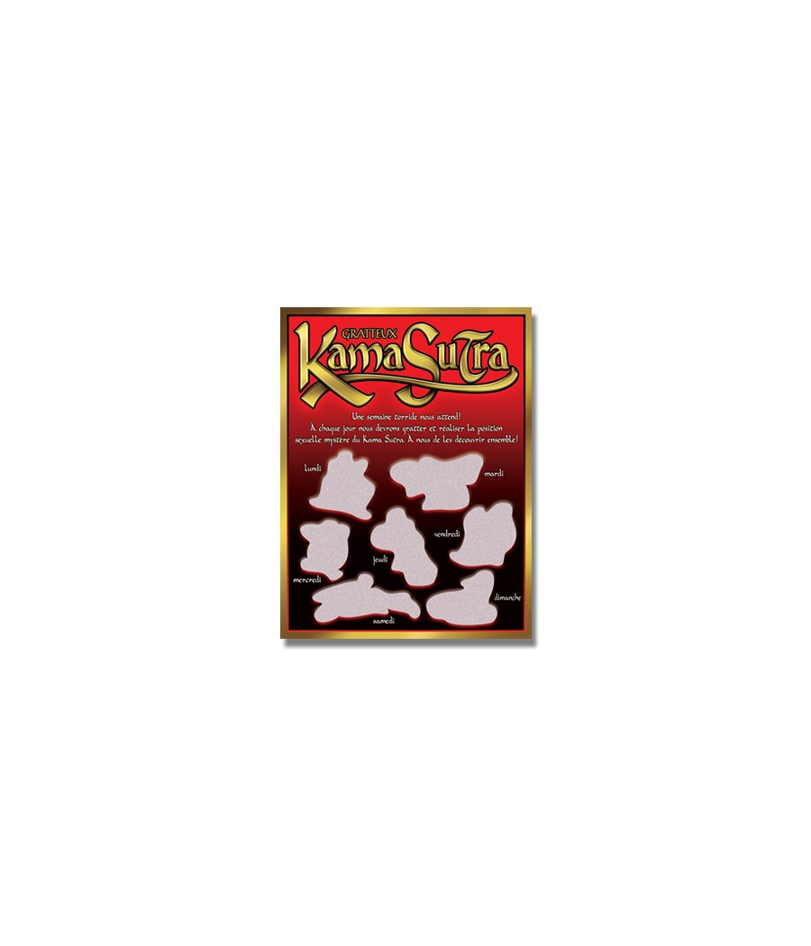 Carte à gratter Kama Sutra Carte à gratter Kama Sutra