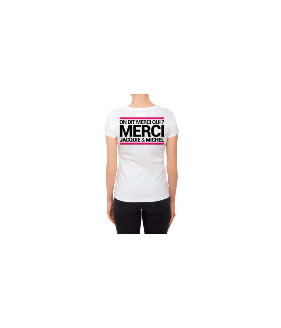 Tee-shirt J&M blanc - spécial femme Tee-shirt J&M blanc - spécial femme