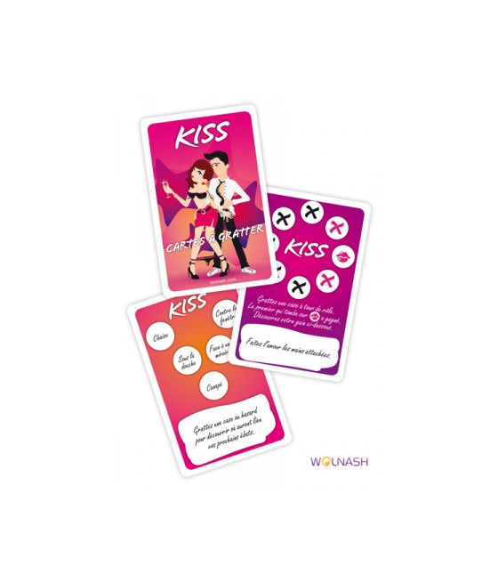 Cartes à gratter Kiss