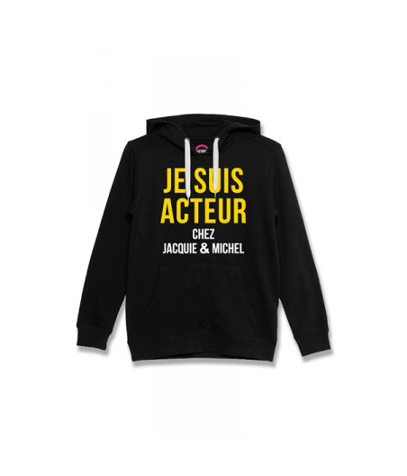 Sweat à capuche J&M Acteur noir