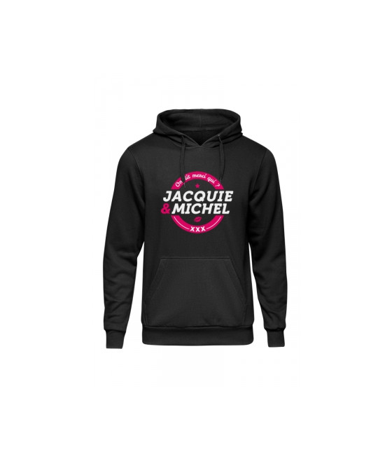 Sweat à capuche J&M logo rond