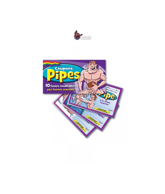 Coupons pipes pour hommes