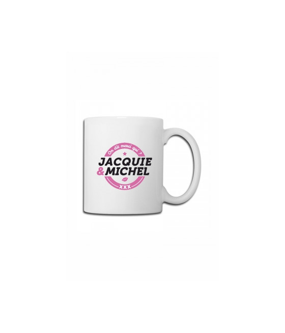 Mug blanc J&M - logo rond