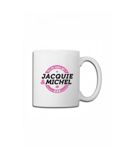 Mug blanc J&M - logo rond