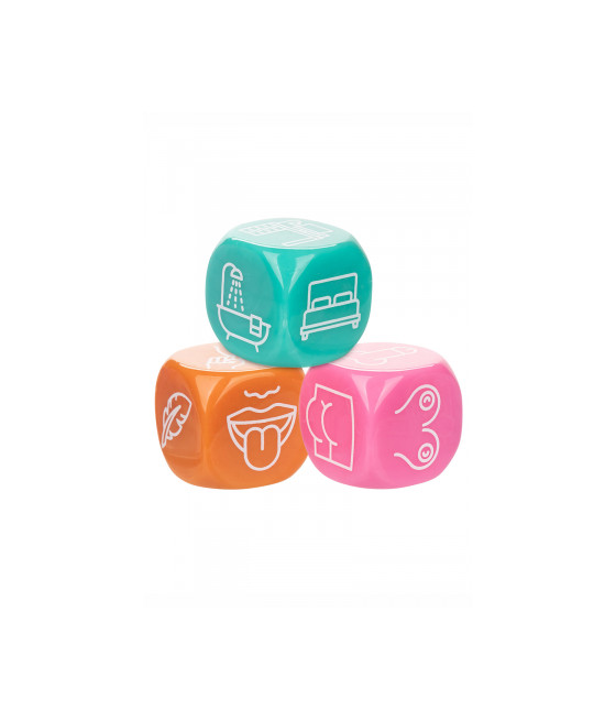 3 dés coquins Roll With It - CalExotics