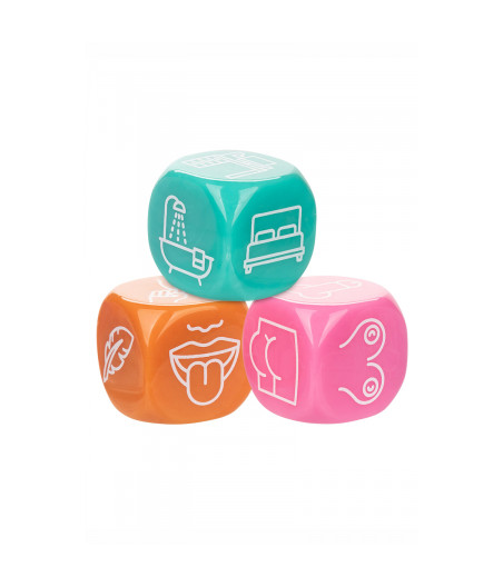 3 dés coquins Roll With It - CalExotics