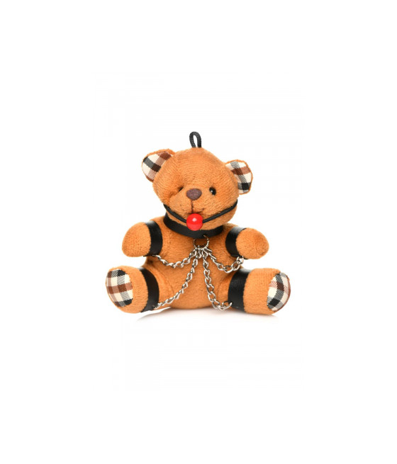 Porte-clés Teddy Bear bâillonné