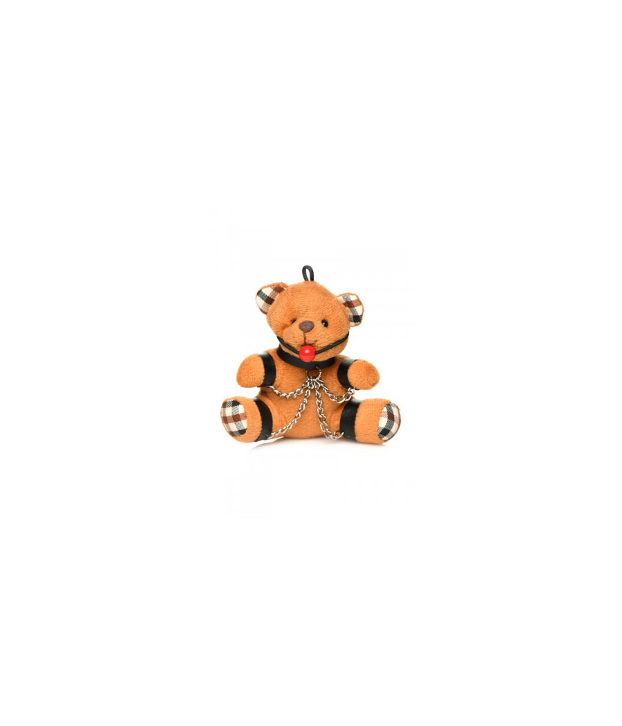 Porte-clés Teddy Bear bâillonné Porte-clés Teddy Bear bâillonné