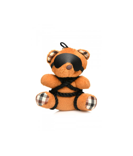 Porte-clés Teddy Bear en tenue Bondage
