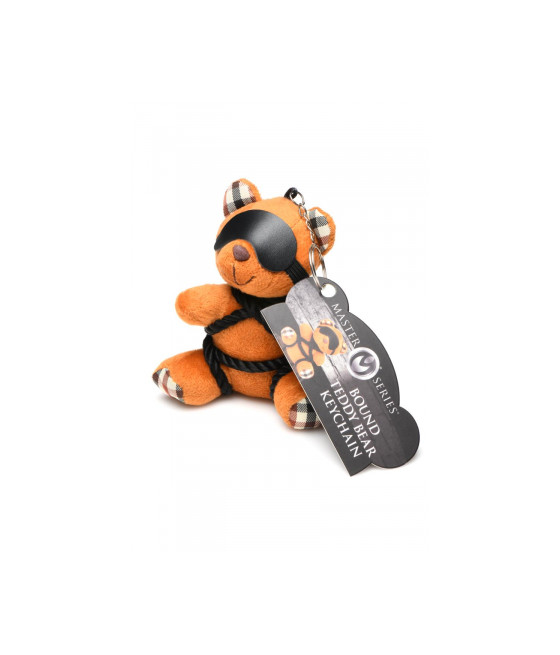 Porte-clés Teddy Bear en tenue Bondage