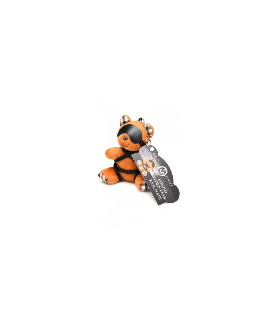 Porte-clés Teddy Bear en tenue Bondage