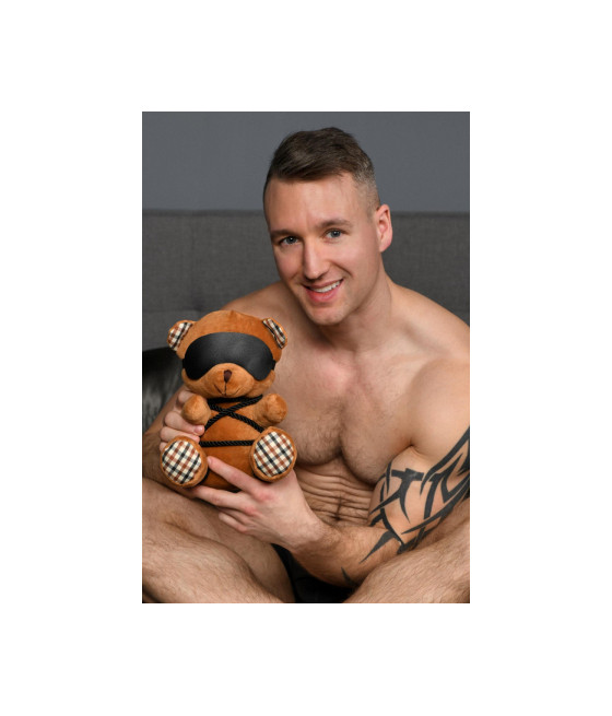 Ours en peluche en tenue Bondage