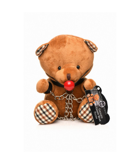 Ours en peluche bâillonné