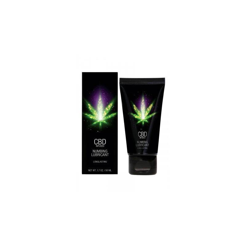 Lubrifiant retardant eau et CBD 50ml
